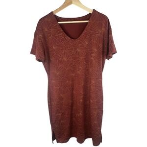Title Nine Short Sleeve Athletic Dress Size M Short Sleeve Rust